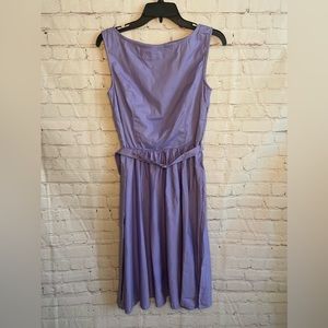 NWT Vintage Style Lindy Bop Purple Retro Style Dress US Size M UK Size 12
